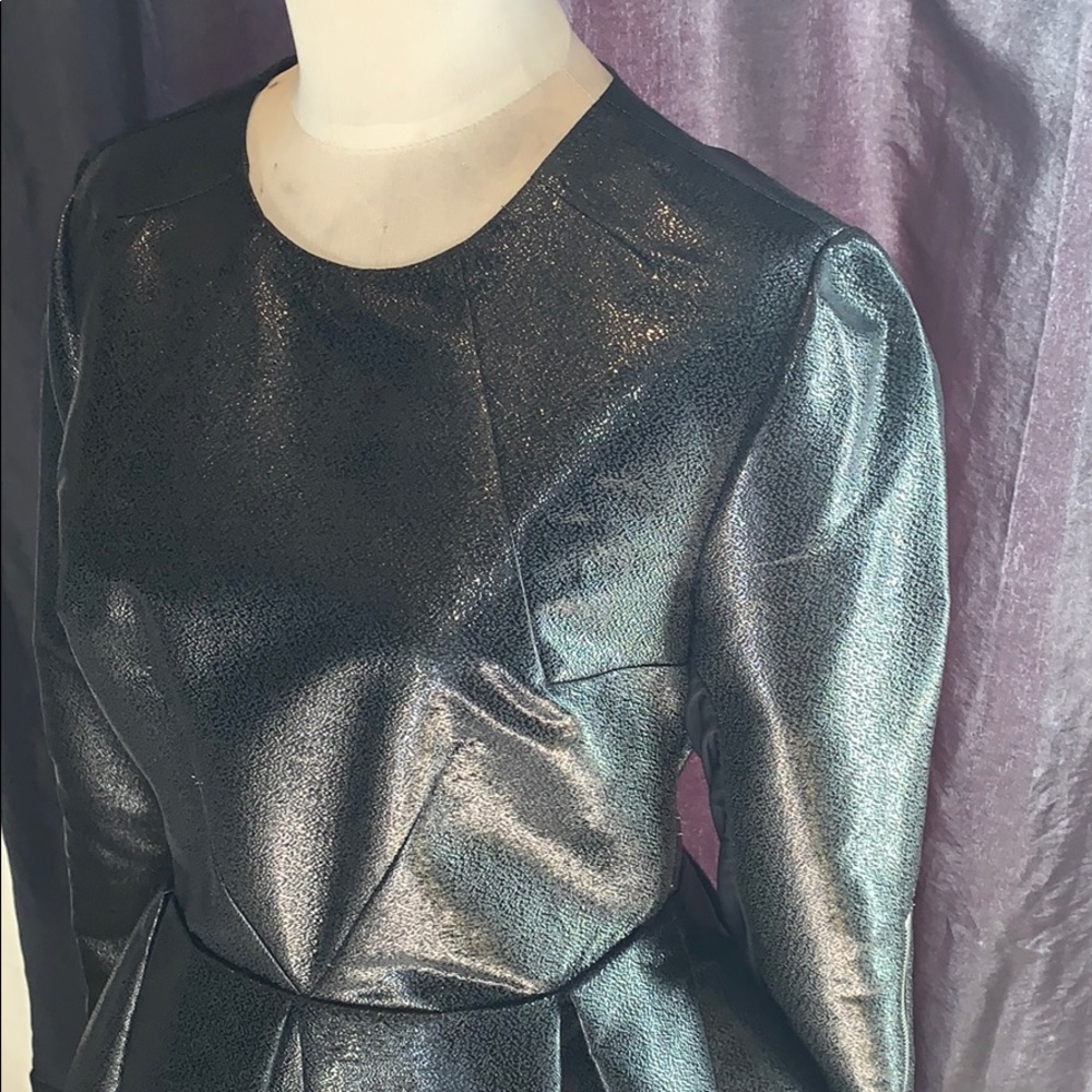 NASTY GAL Iridescent Skater Dress